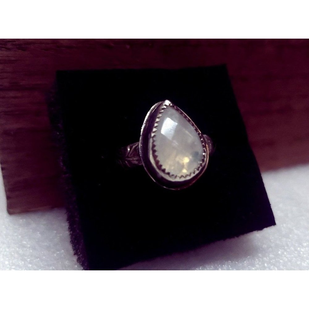 Moonstone ring - Picture 5 of 12